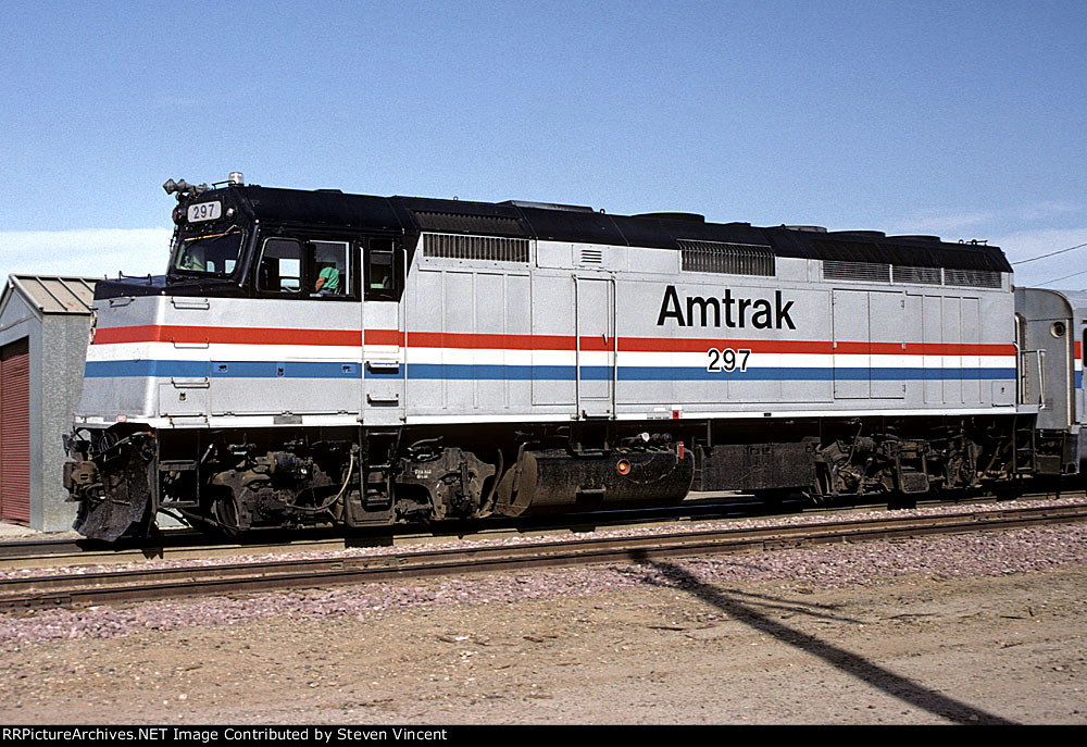 Amtrak F40PHR AMTK #297